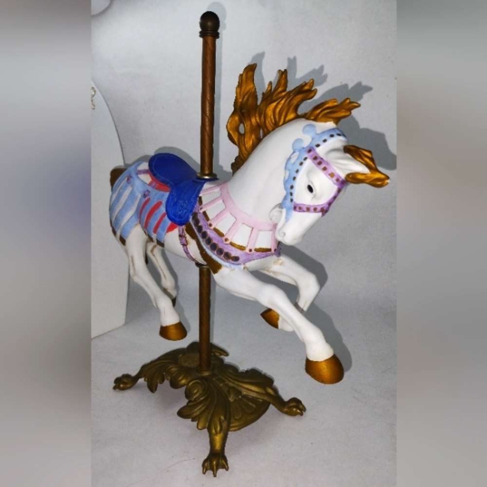 American Carousel by Tobin Fraley Signed and Numbered 2264/9500 Flame Mane